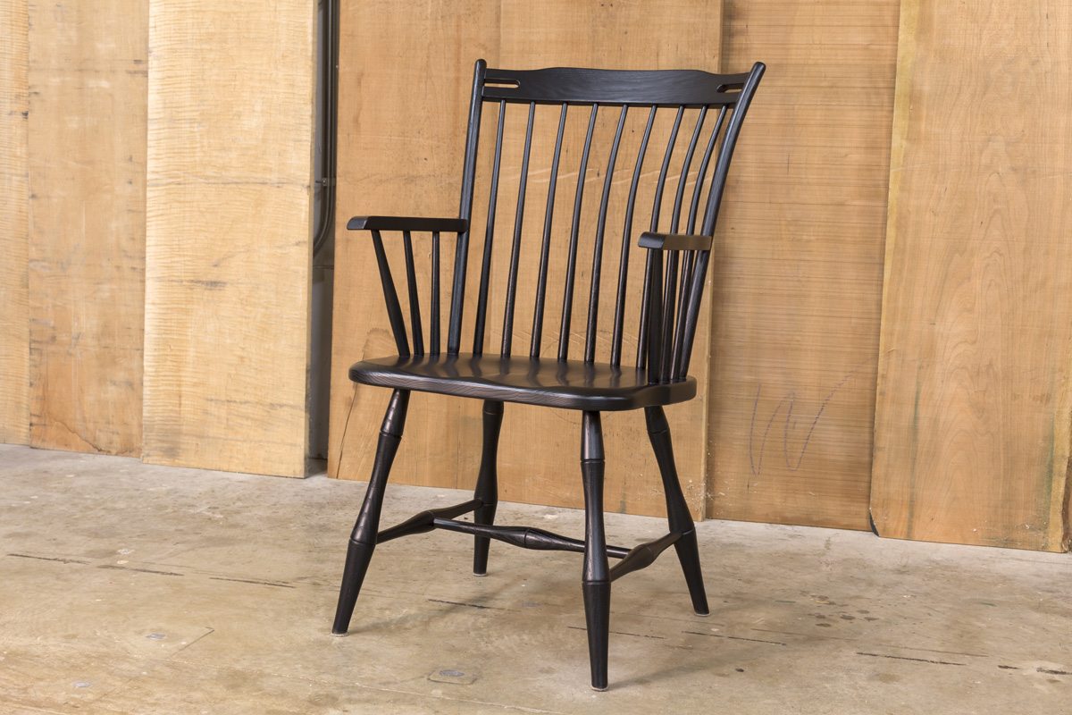 thumb back windsor chair